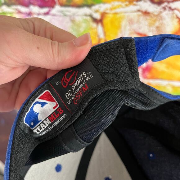 Toronto Blue Jays Hat Cap Strap Back OC Sports One Size Blue Adjustable MLB - Picture 2 of 6